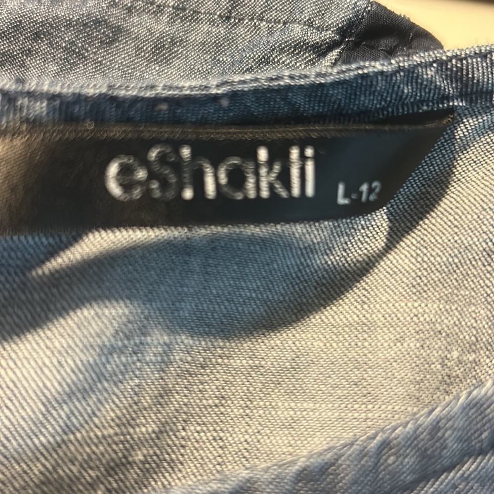 Two piece Eshakti light denim outfit - Picture 6 of 6
